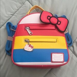Sanrio Hello Kitty Striped Mini Backpack